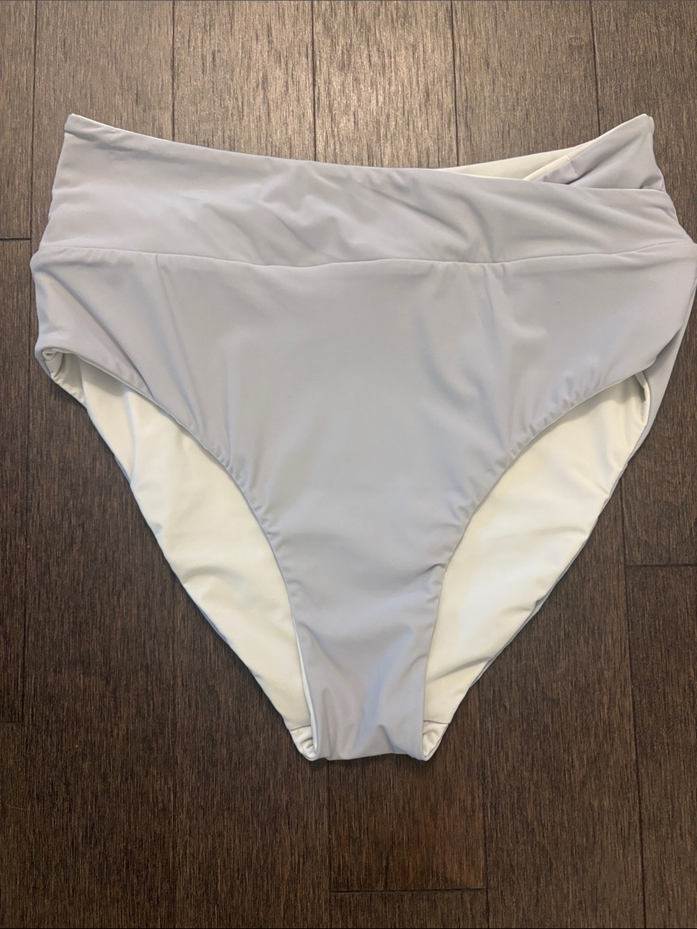 NWOT Lululemon Deep Sea reversible high waisted bikini bottoms, Size 10